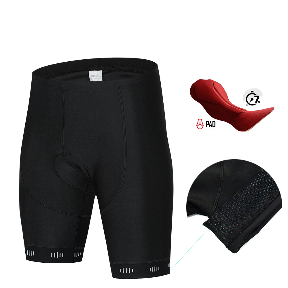Cycling Gear Lycra - Raudax Men's Black Cycling Shorts MTB
