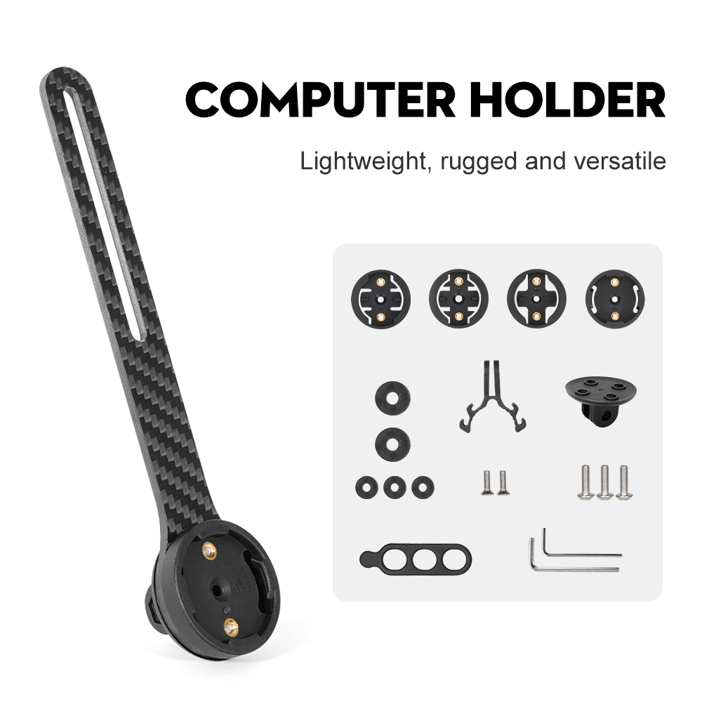 Cycling Gear Mount - Bike Computer Holder Carbon Cycling Computer