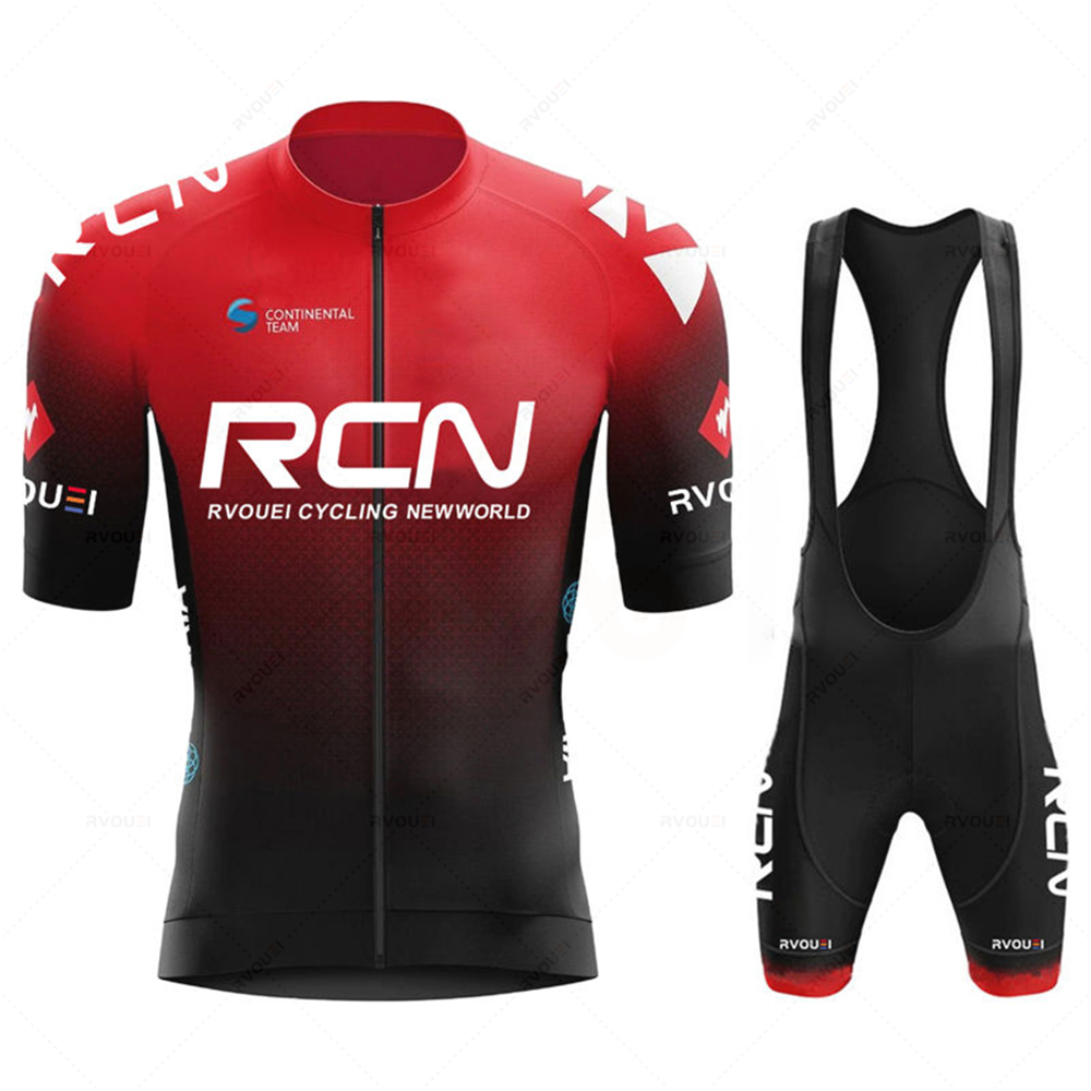 Cycling Gear Logo - Rvouei Cycling jersey Sets Men's Cycling