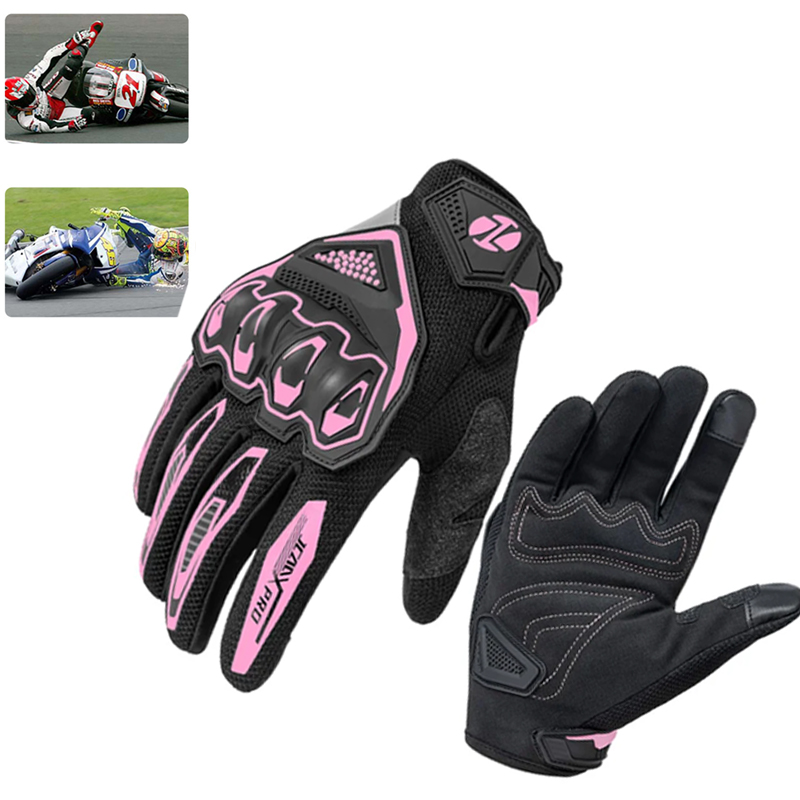 Cycling Gear Gifts - Breathable Reflective Motorcycle Gloves Summer Full