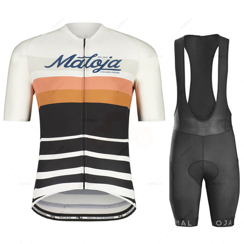 Cycling Gear Logo - New Malojaing Summer Cycling Jersey Set