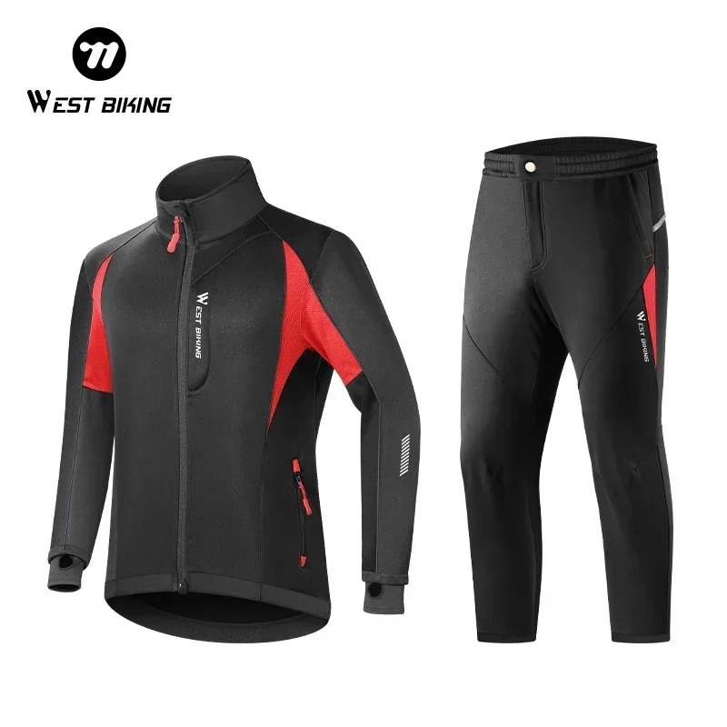 Cycling Gear Lycra - WEST BIKING Men's Winter Cycling Sets