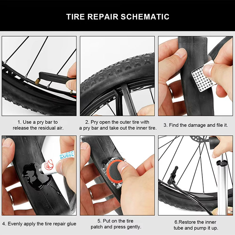 39pcs Bike Tire Repair Kit - B – Bike Tube Repair Kit recenzja i cena