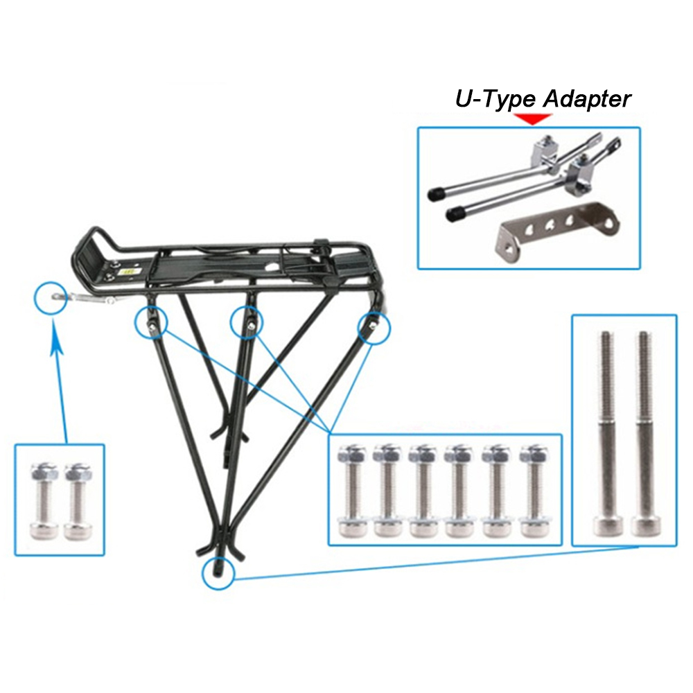 ZTTO Bicycle Rear Rack Mountai – Cycling Gear Shelf recenzja i cena