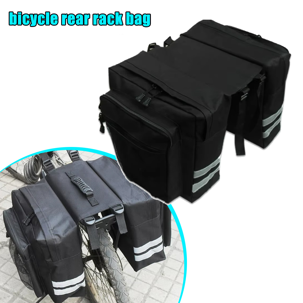Mountain Bike Rear Bag Bicycle – Cycling Gear Shelf recenzja i cena