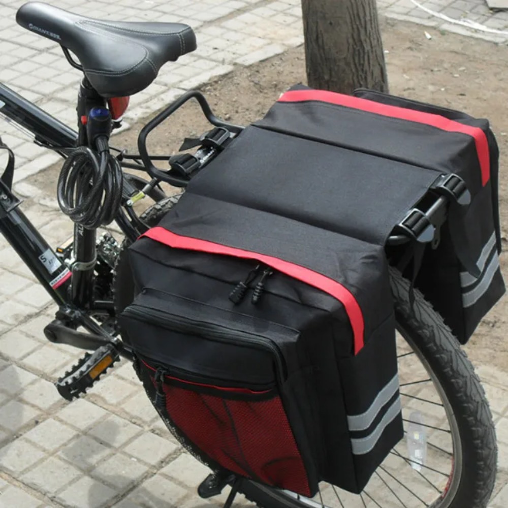 Mountain Bike Rear Bag Bicycle – Cycling Gear Shelf recenzja i cena