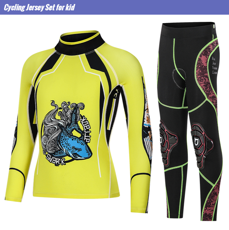 RJYC Kids Cycling Jersey Set L – Cycling Gear Lycra recenzja i cena
