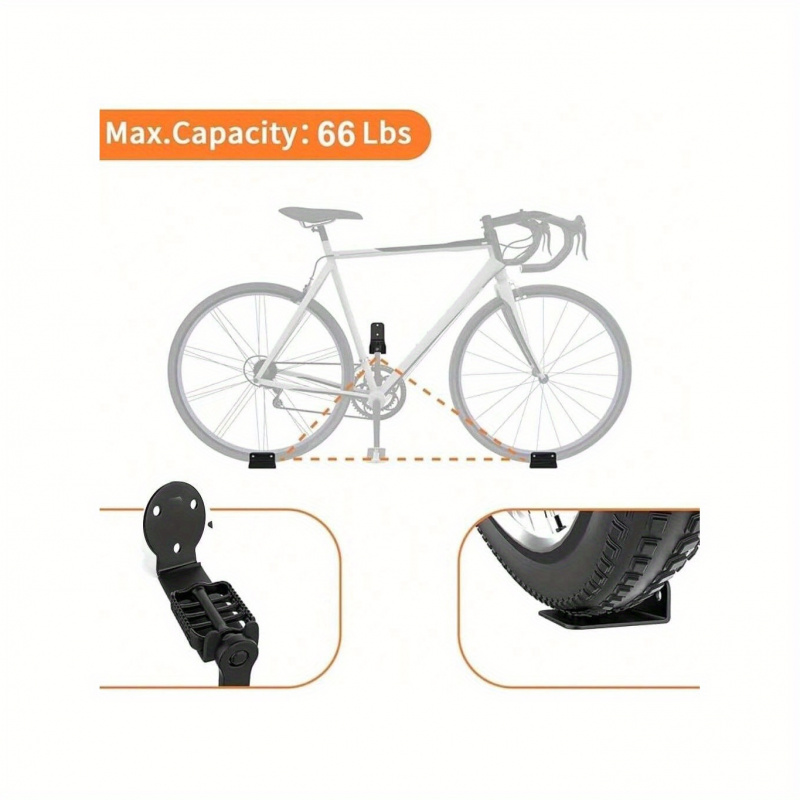 Iron Horizontal Bike Pedal Han – Cycling Gear Wall Hanger recenzja i cena