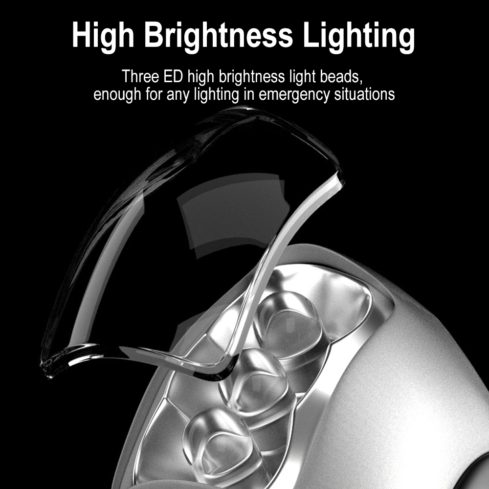 BORUIT LED Flashlight Hand Cra – Bike Dynamo Light recenzja i cena