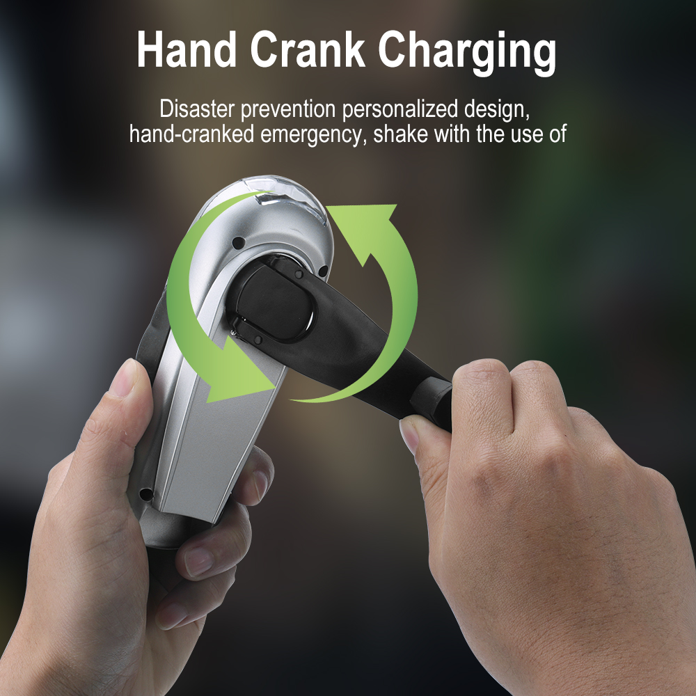 BORUIT LED Flashlight Hand Cra – Bike Dynamo Light recenzja i cena