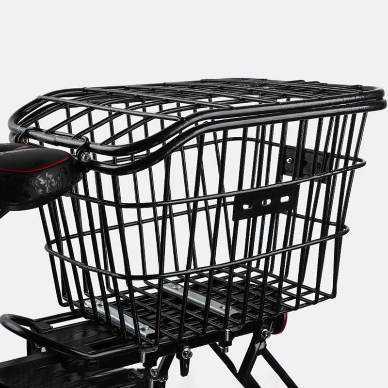 Bike Rear Basket Metal Bicycle – Cycling Gear Shelf recenzja i cena