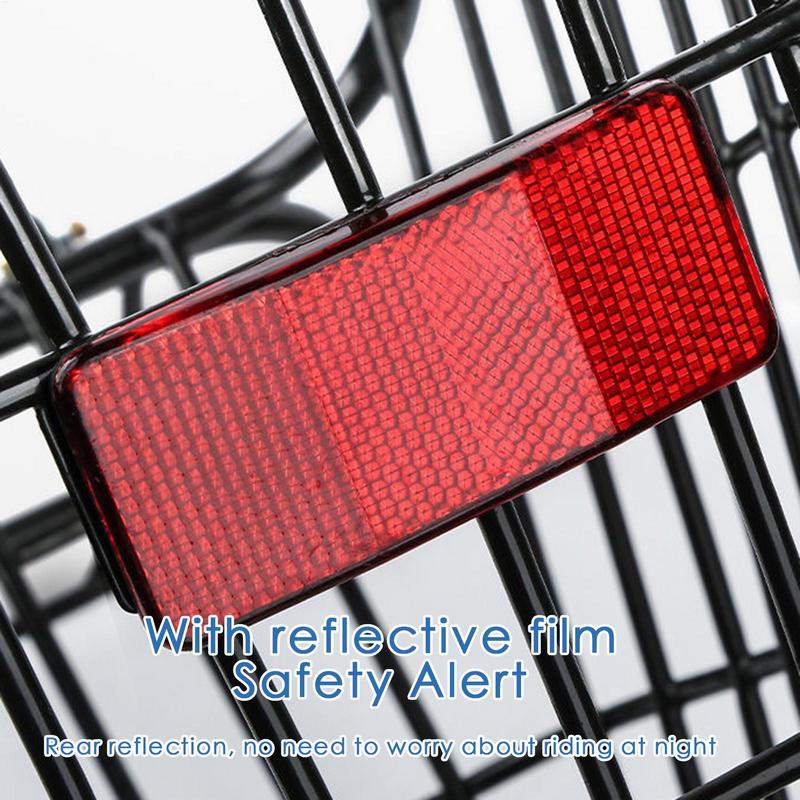 Bike Rear Basket Metal Bicycle – Cycling Gear Shelf recenzja i cena