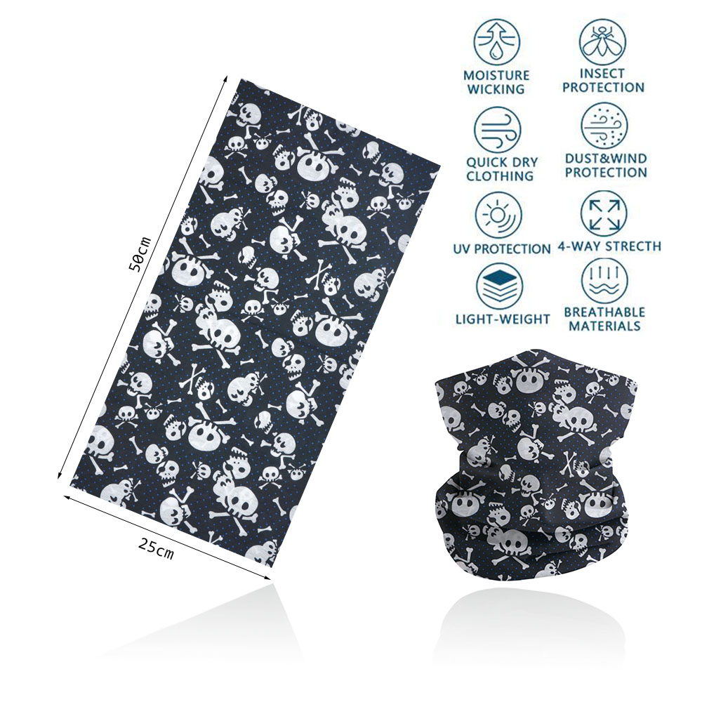 Breathable Skull Neck Gaiter f – Cycling Gear Gifts recenzja i cena