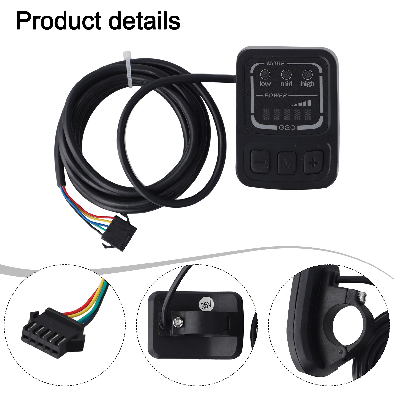 /48V /LED /Power Display Meter – Cycling Gear Display recenzja i cena