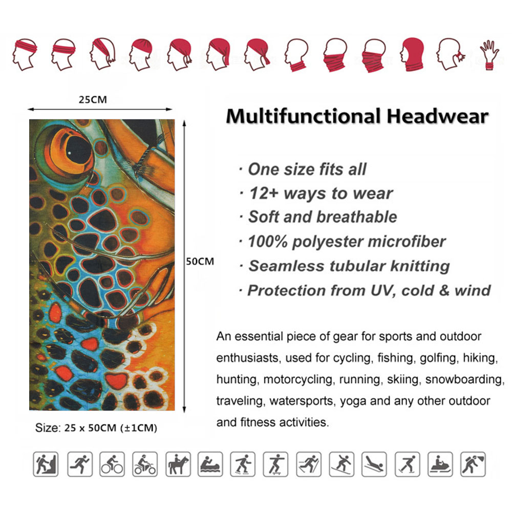 Windproof Fish Pattern Neck Wa – Cycling Gear Gifts recenzja i cena