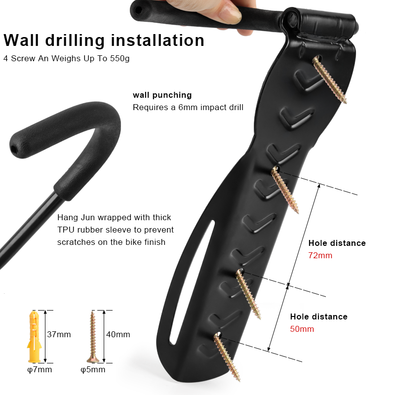 Bicycle Stand Wall Mount Holde – Cycling Gear Wall Hanger recenzja i cena