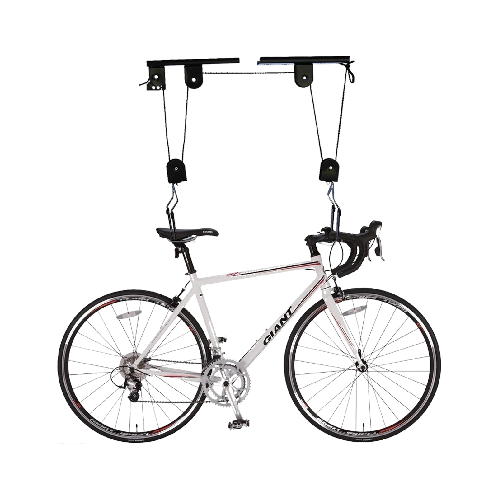 Black Bicycle Lift with Ceilin – Cycling Gear Wall Hanger recenzja i cena