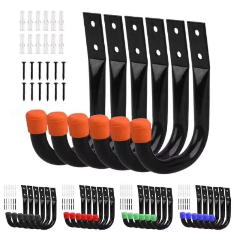 6PCS/Set Bike Wall Mount Hooks – Cycling Gear Wall Hanger recenzja i cena