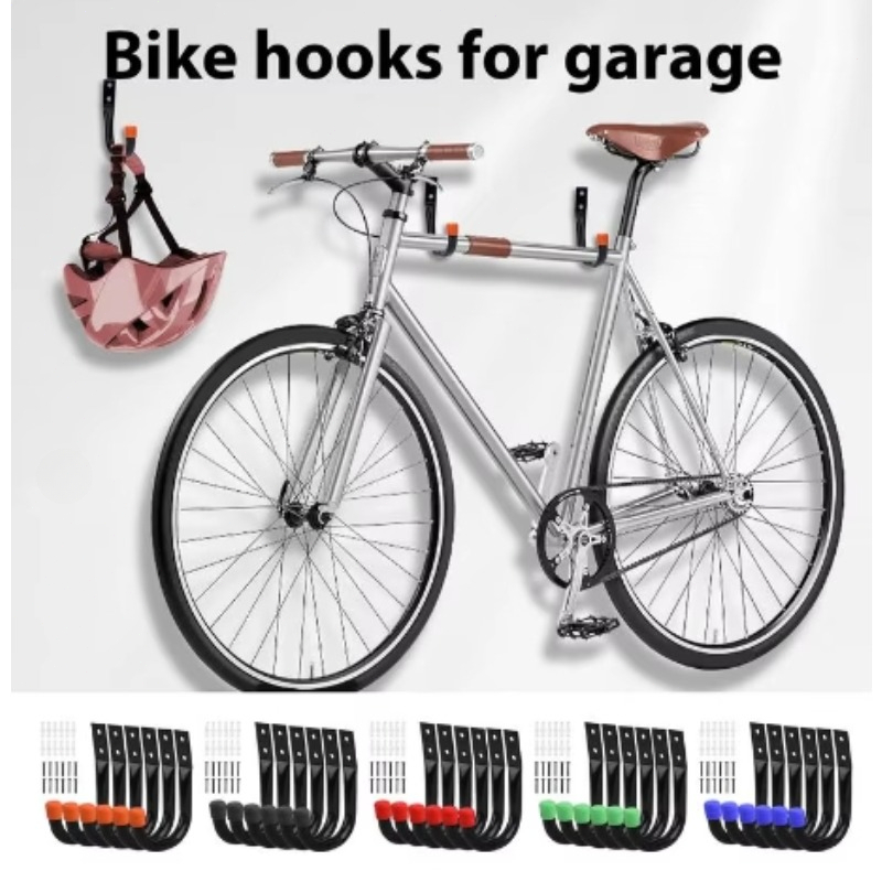 6PCS/Set Bike Wall Mount Hooks – Cycling Gear Wall Hanger recenzja i cena