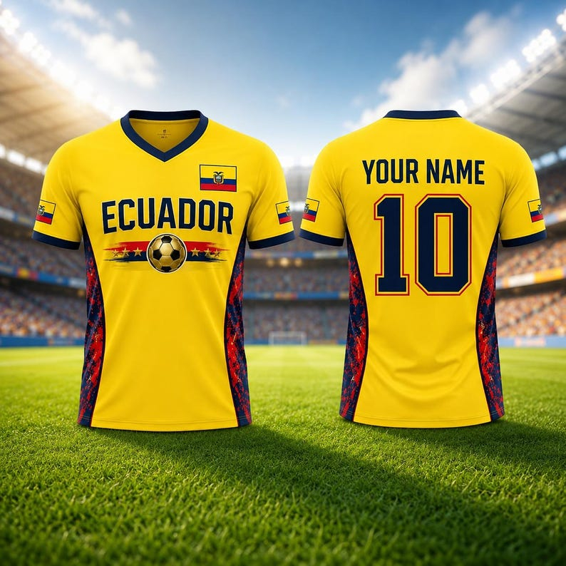 2026ECUADORIAN FOOTBALL JERSEY – Cycling Gear Gifts recenzja i cena