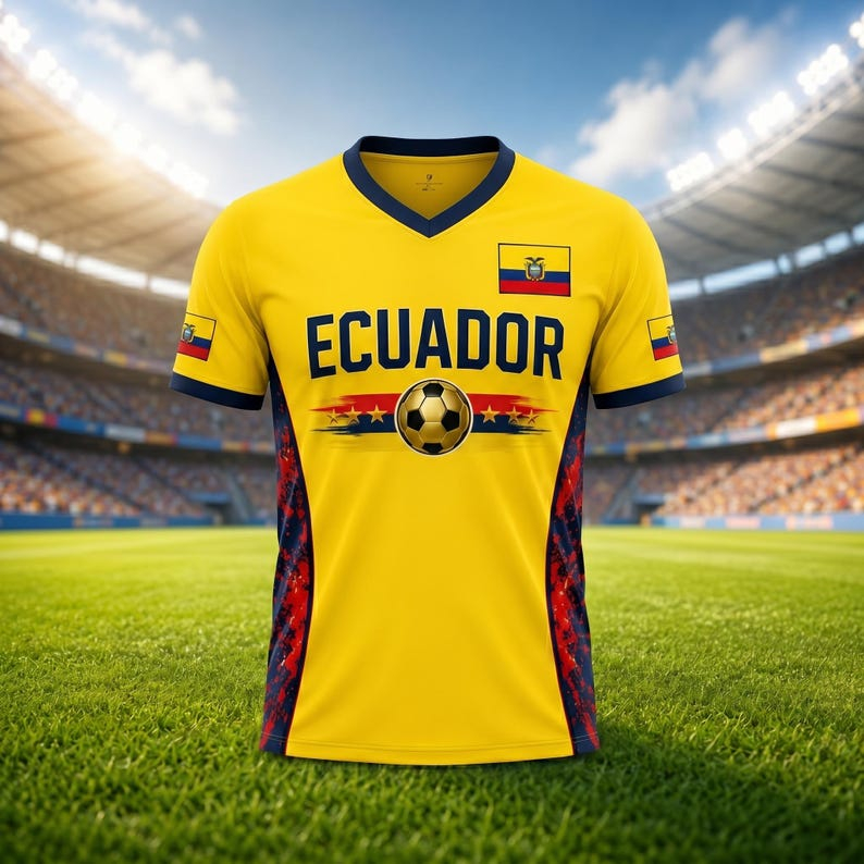 2026ECUADORIAN FOOTBALL JERSEY – Cycling Gear Gifts recenzja i cena