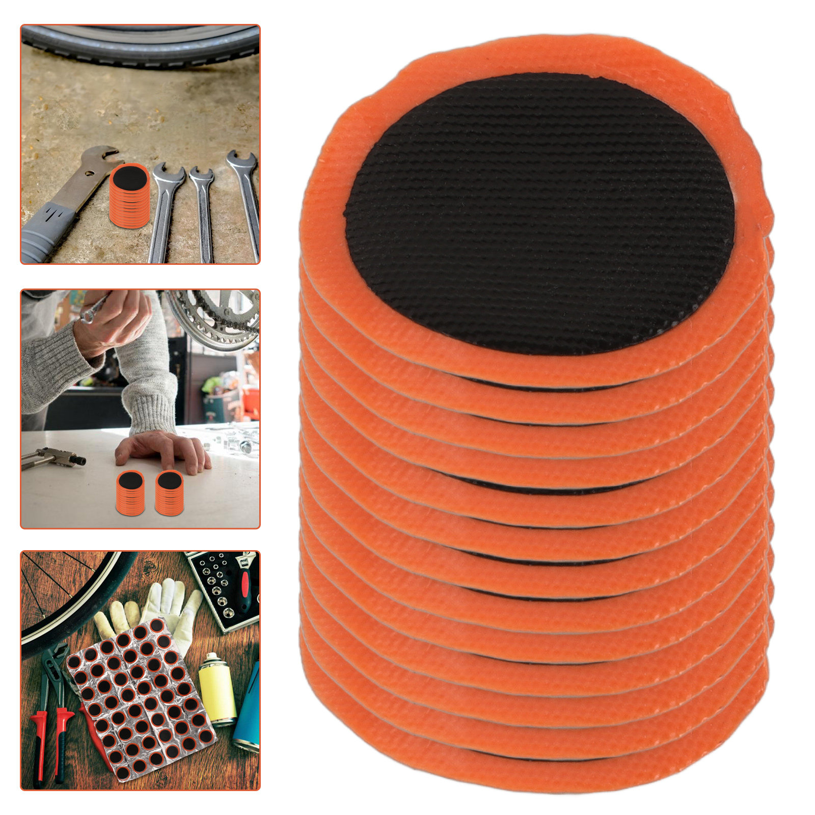 48Pcs Inner Tube Patch Kit for – Bike Tube Repair Kit recenzja i cena