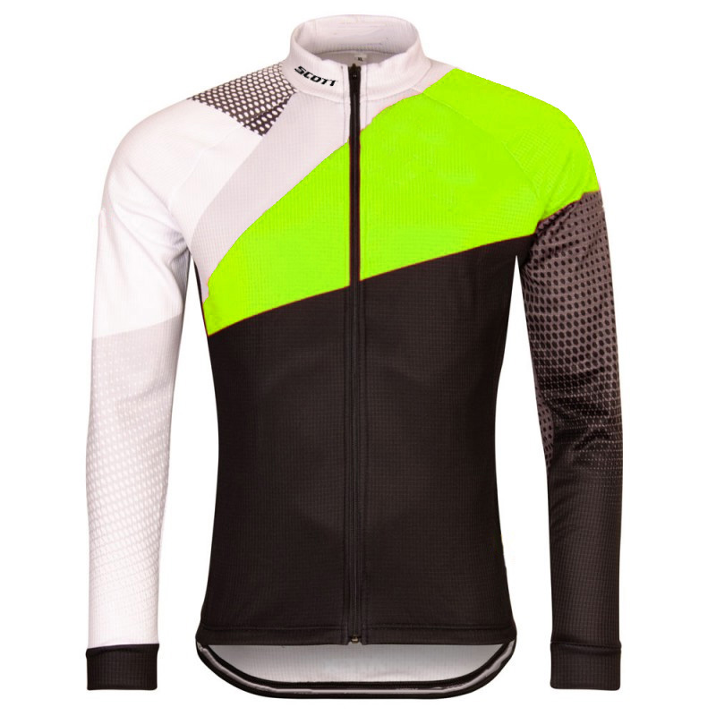 Pro cycling Jacket, Green Long – Cycling Gear Lycra recenzja i cena