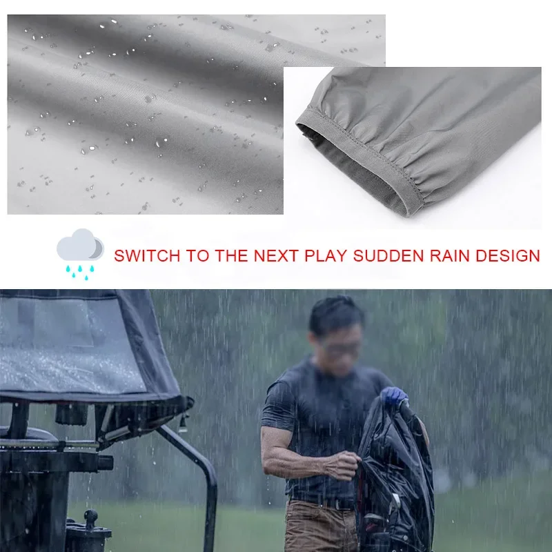 Golf Raincoat Lightweight Jack – Cycling Gear Waterproof recenzja i cena