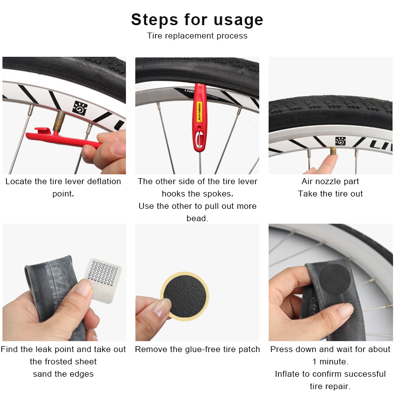 Bicycle Glueless Chip Patches  – Bike Tube Repair Kit recenzja i cena