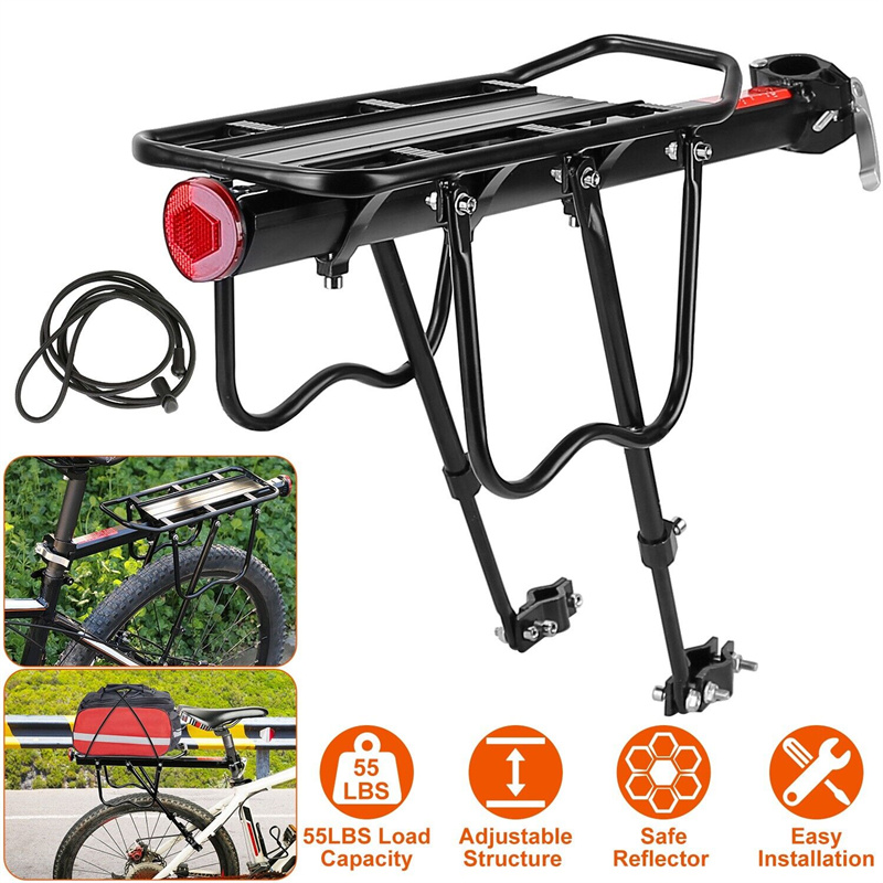 Bike Cargo Rack Rear Shelf Alu – Cycling Gear Shelf recenzja i cena
