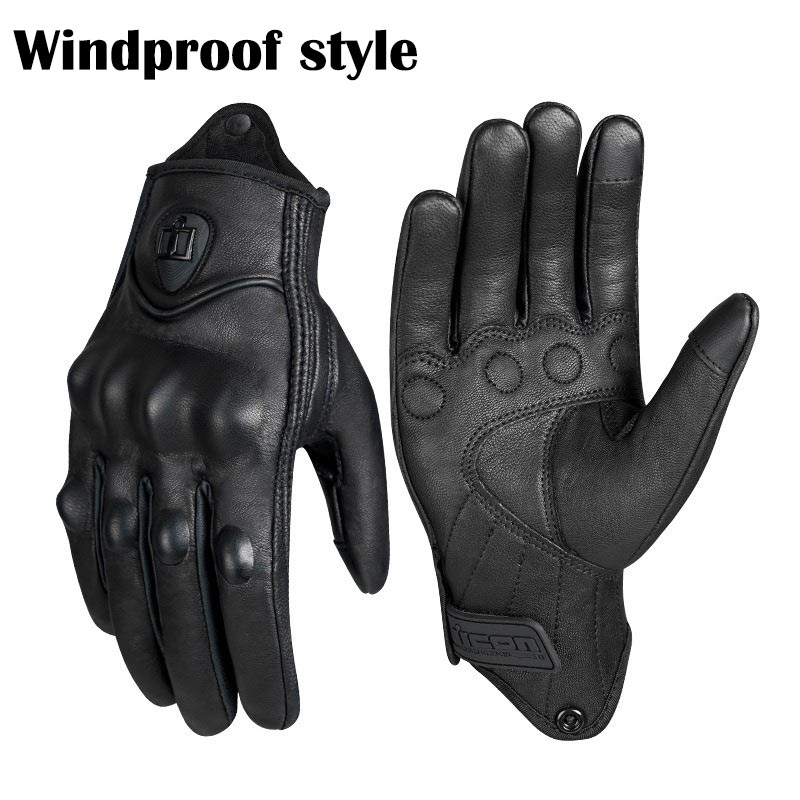 Retro Perforated Real Leather  – Cycling Gear Gifts recenzja i cena