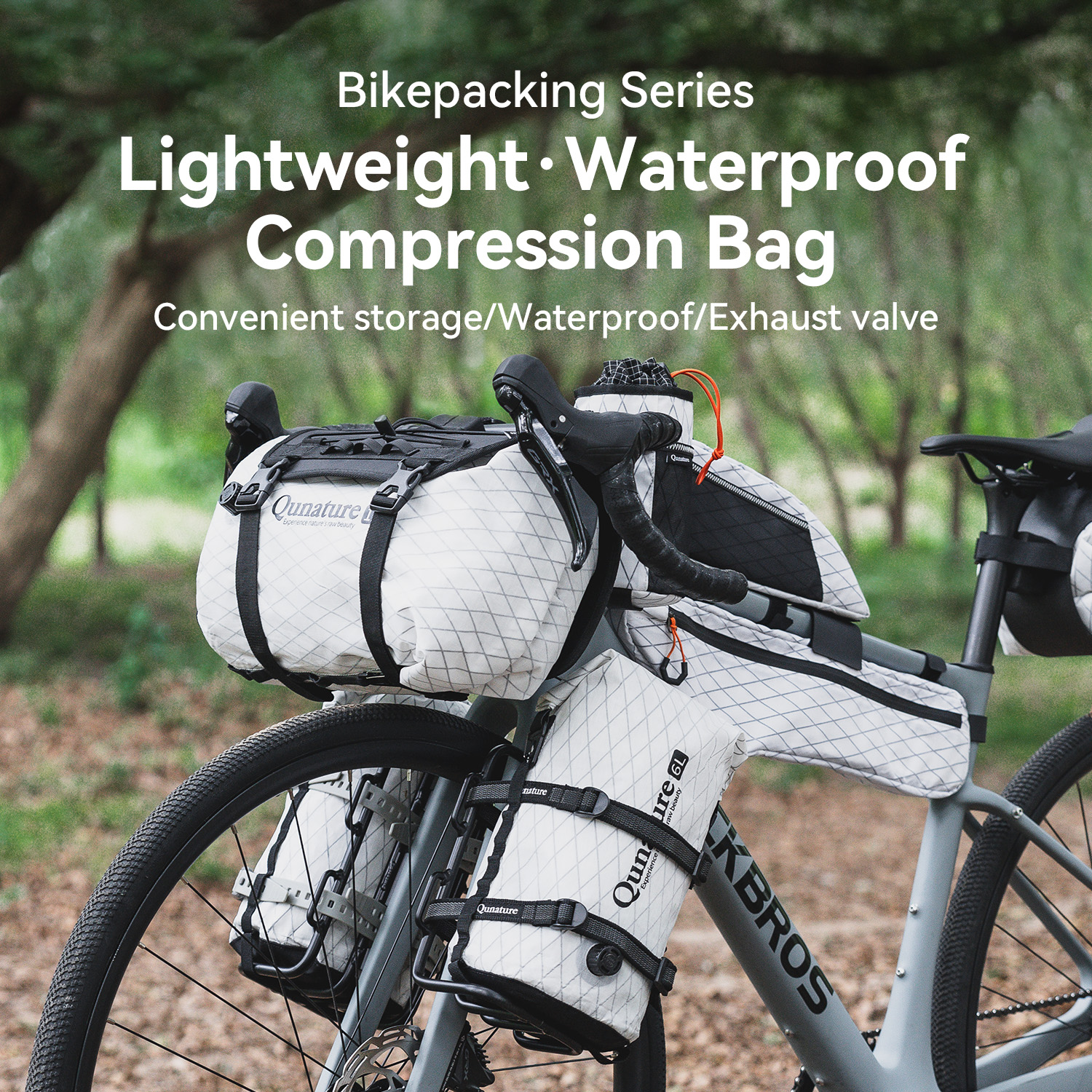 Qunature Bikepacking Bike Bag  – Cycling Gear Shelf recenzja i cena