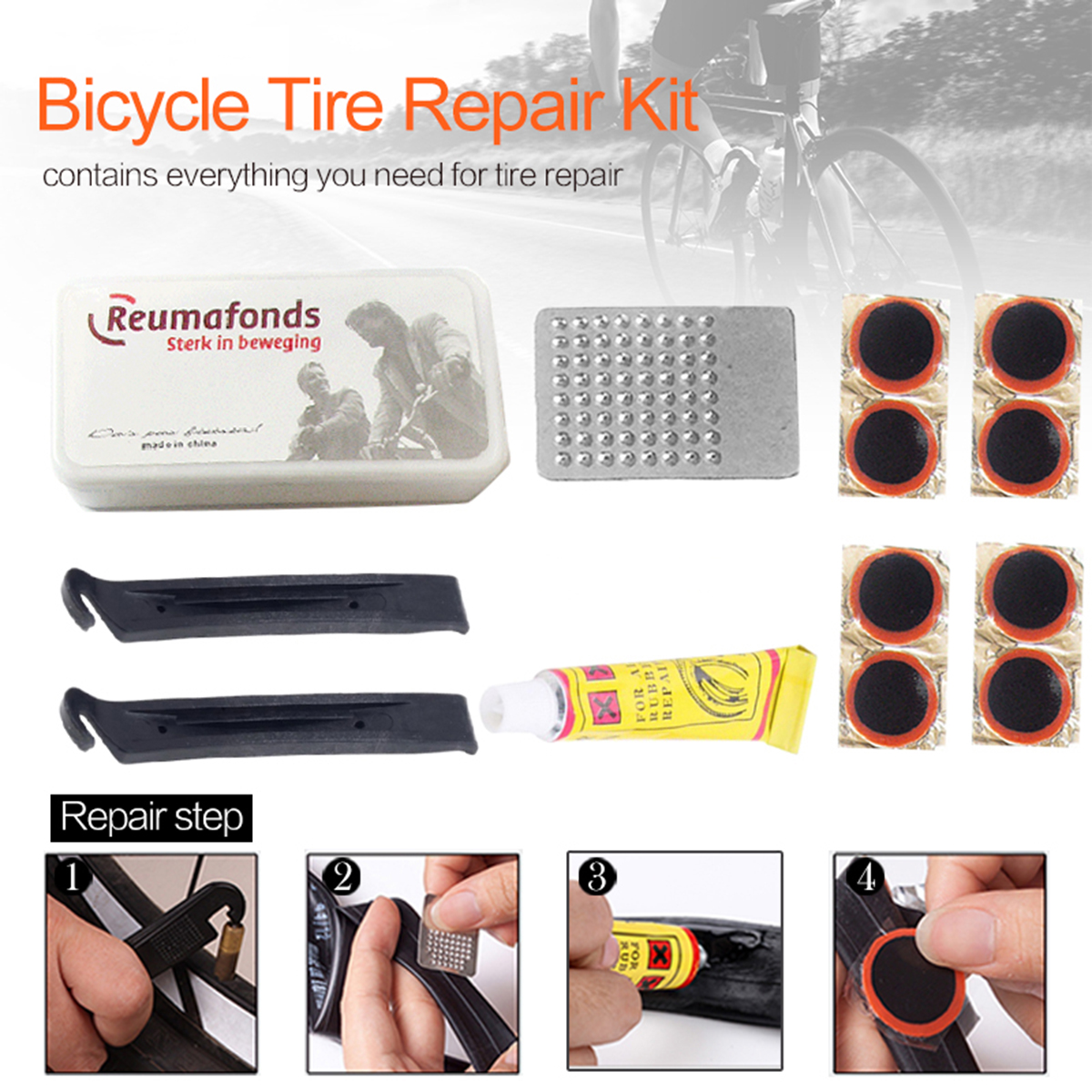 Bicycle Flat Tire Repair Kit T – Bike Tube Repair Kit recenzja i cena