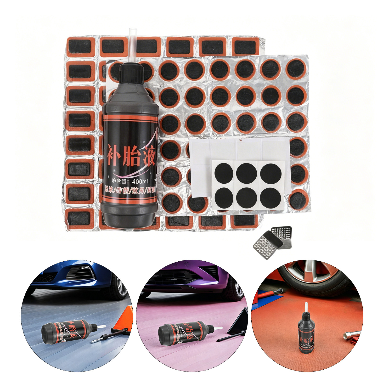 1Set Bicycle Tube Repair Patch – Bike Tube Repair Kit recenzja i cena