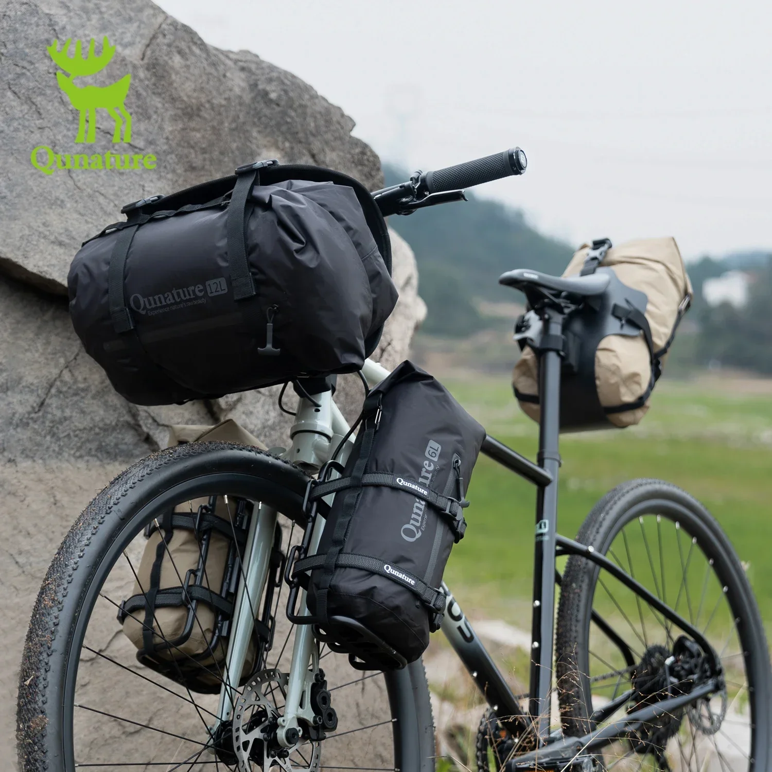 Qunature Bikepacking Bicycle B – Cycling Gear Shelf recenzja i cena