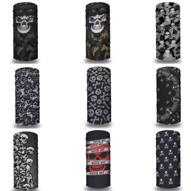 Skull Pattern Sunscreen Tube C – Cycling Gear Gifts recenzja i cena