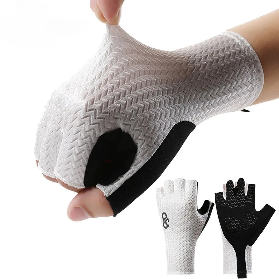 Summer Breathable Half Finger  – Cycling Gear Lycra recenzja i cena
