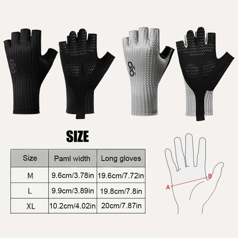 Summer Breathable Half Finger  – Cycling Gear Lycra recenzja i cena