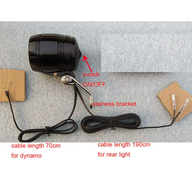 Bike Front Head Light Lamp for – Bike Dynamo Light recenzja i cena