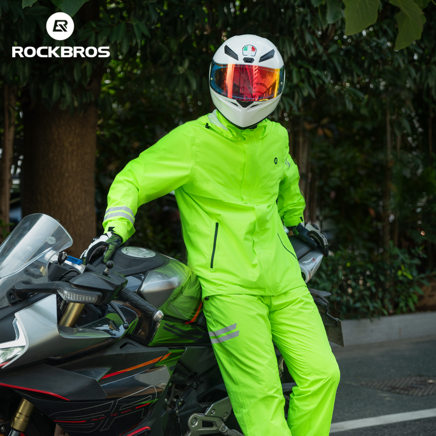 ROCKBROS Cycling Raincoat All- – Cycling Gear Lycra recenzja i cena