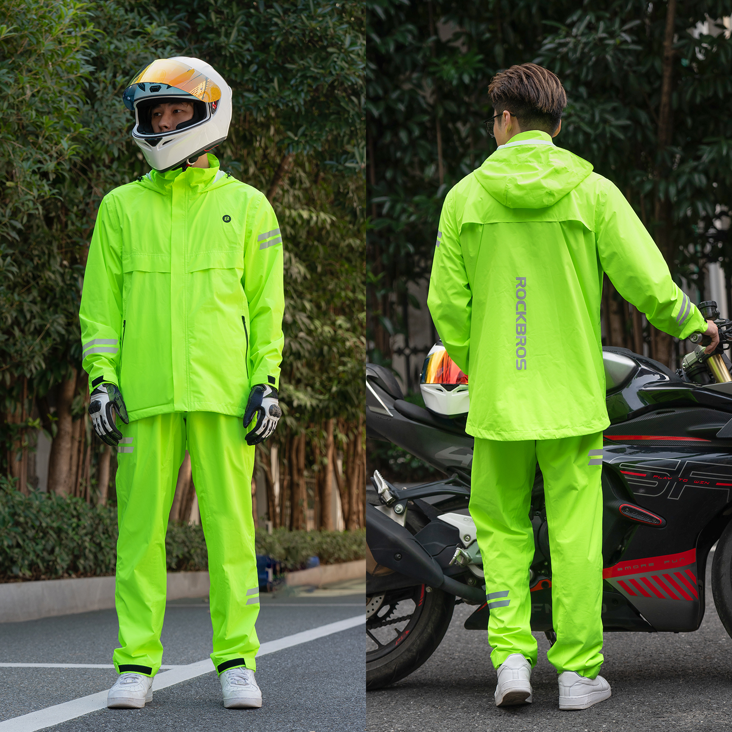 ROCKBROS Cycling Raincoat All- – Cycling Gear Lycra recenzja i cena
