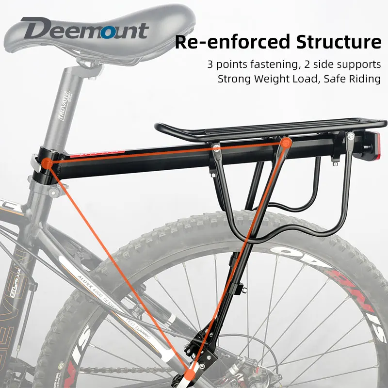 Deemount Bicycle Luggage Carri – Cycling Gear Shelf recenzja i cena