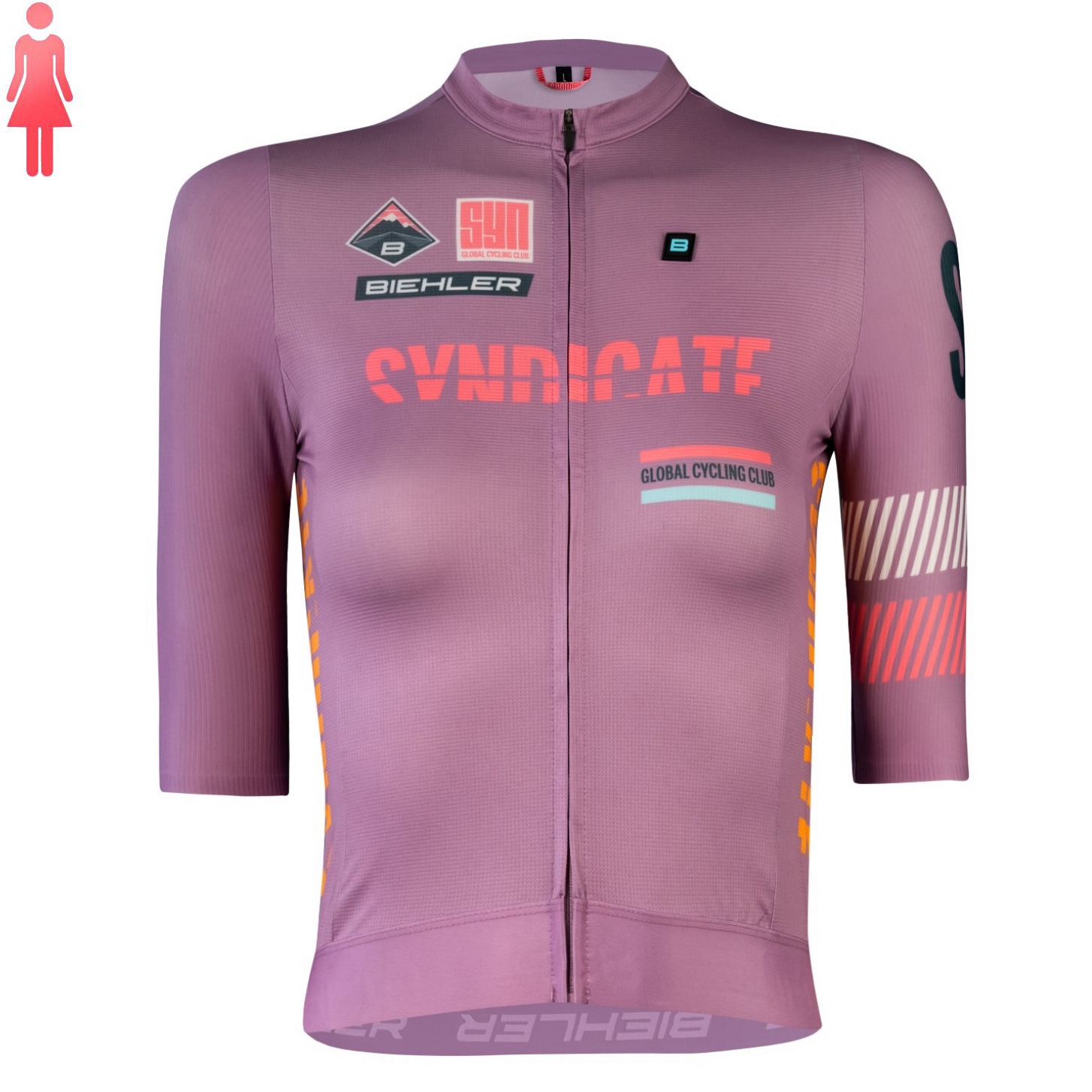 SYN Purple short sleeve Jersey – Cycling Gear Apparel recenzja i cena