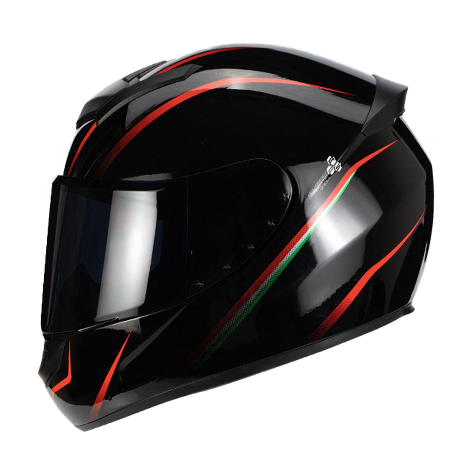 Full Face Helmet with Visor He – Cycling Gear Gifts recenzja i cena