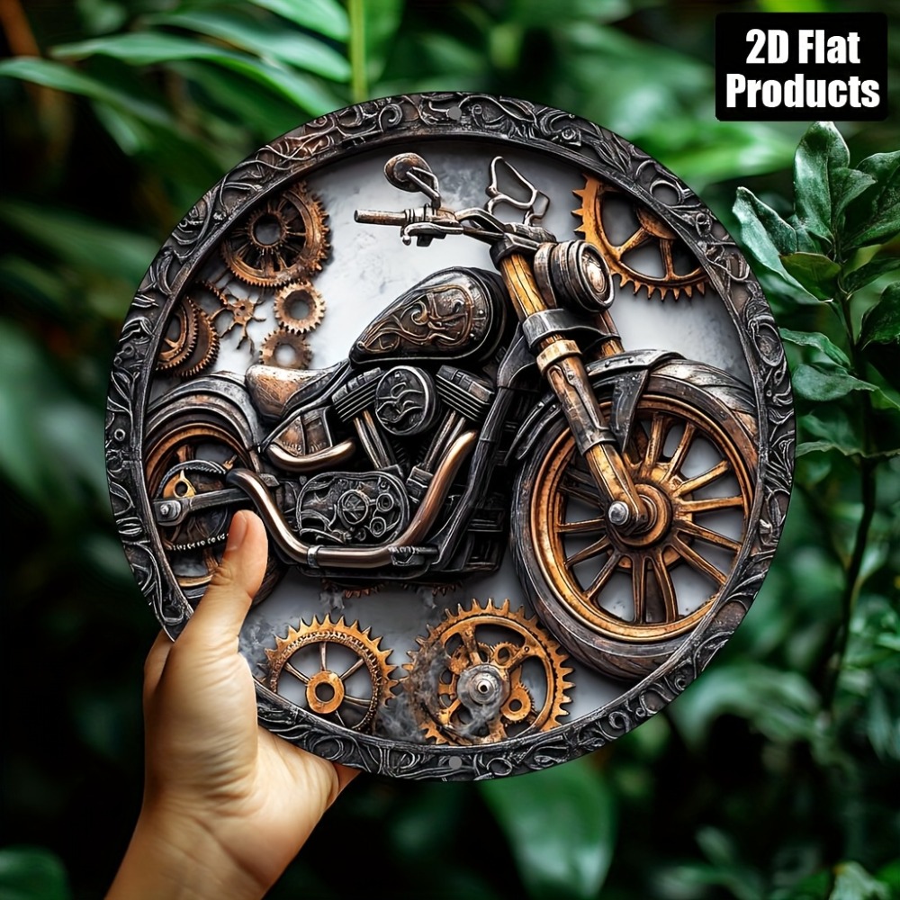 Motor Cycle Vintage Metal Sign – Cycling Gear Gifts recenzja i cena